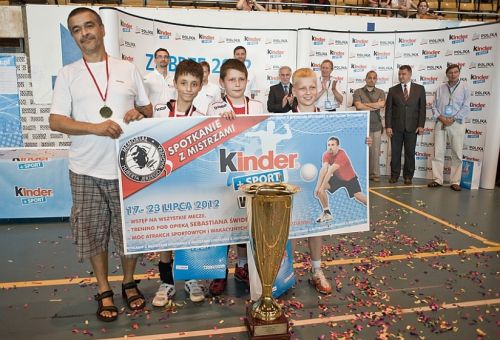 Medale Mistrzostw MiniVolley - Kinder+Sport